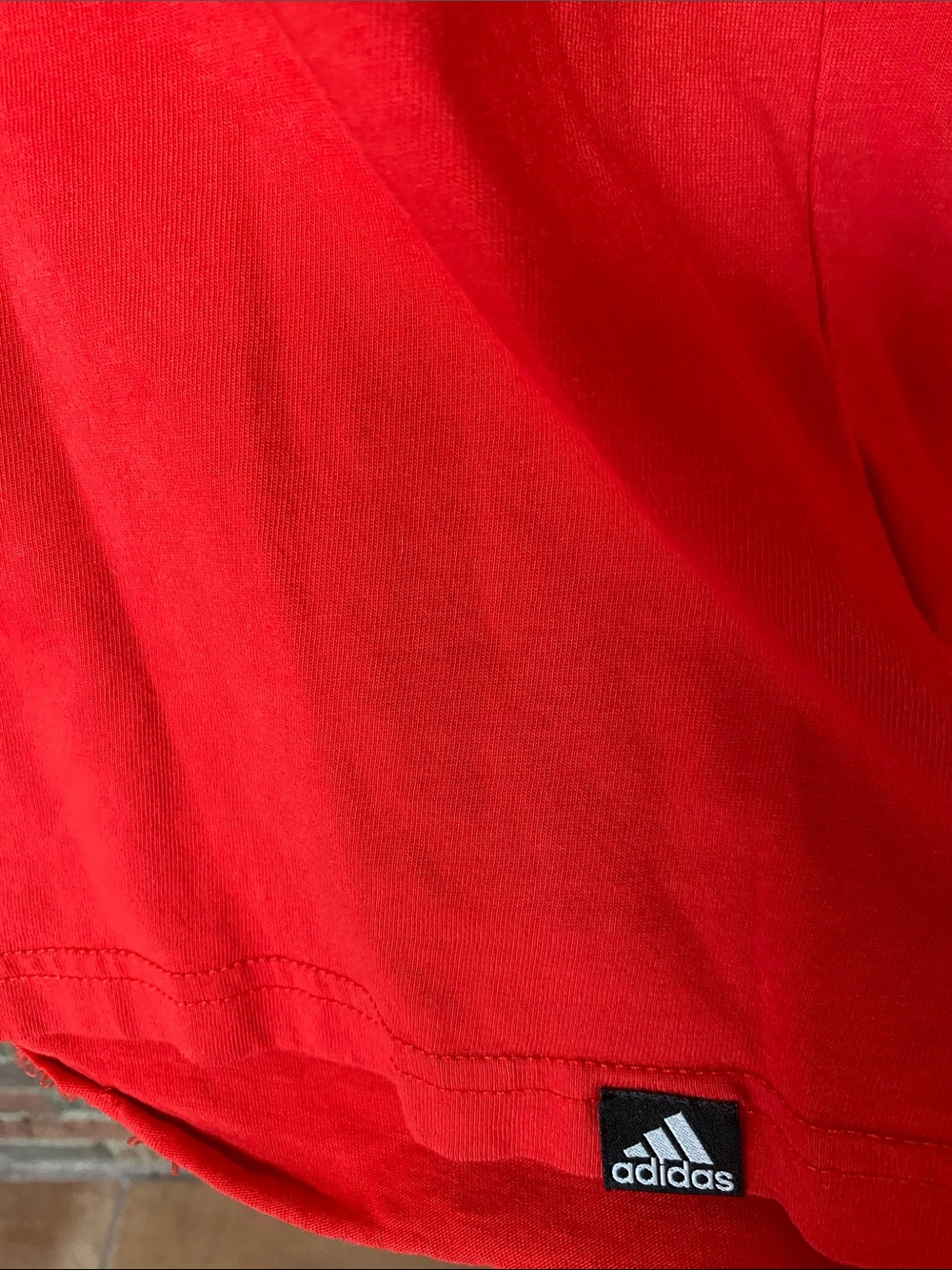Adidas boys Red Crewneck Hoodie Long-Sleeve Shirt size medium 10-12. Regular fit - Picture 13 of 14